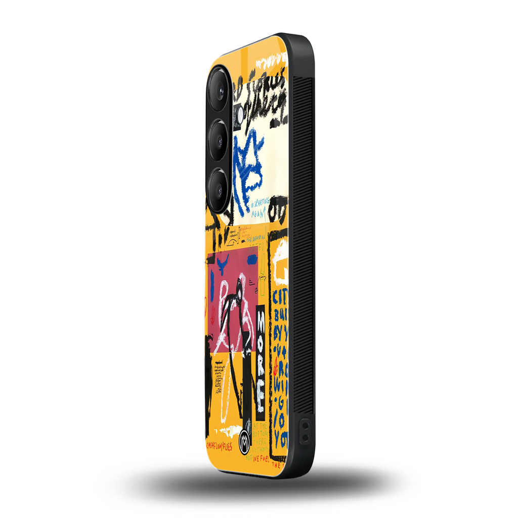 daily dose of motivation back phone cover | glass case for samsung galaxy s24