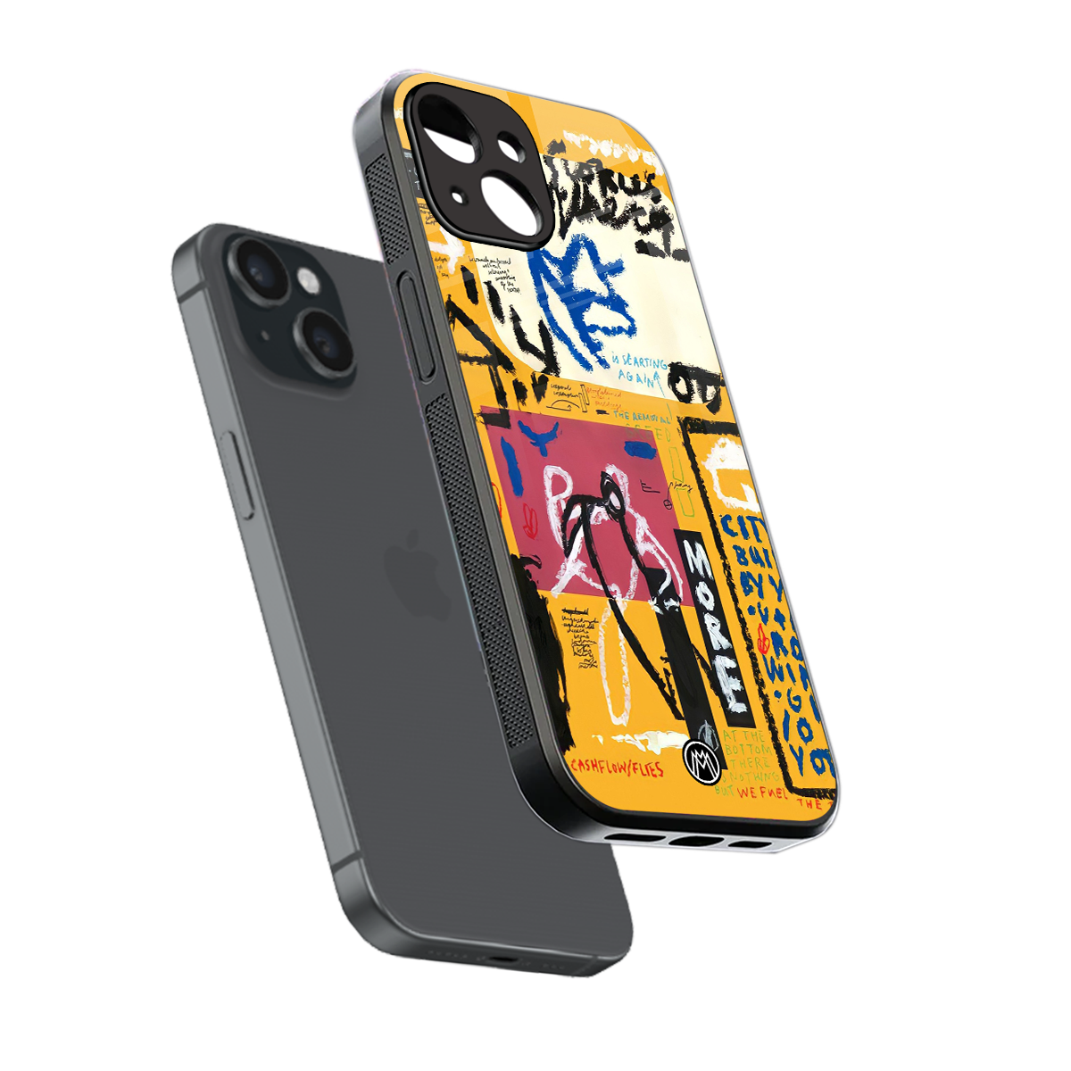 daily dose of motivation back phone cover | glass case for iphone 15