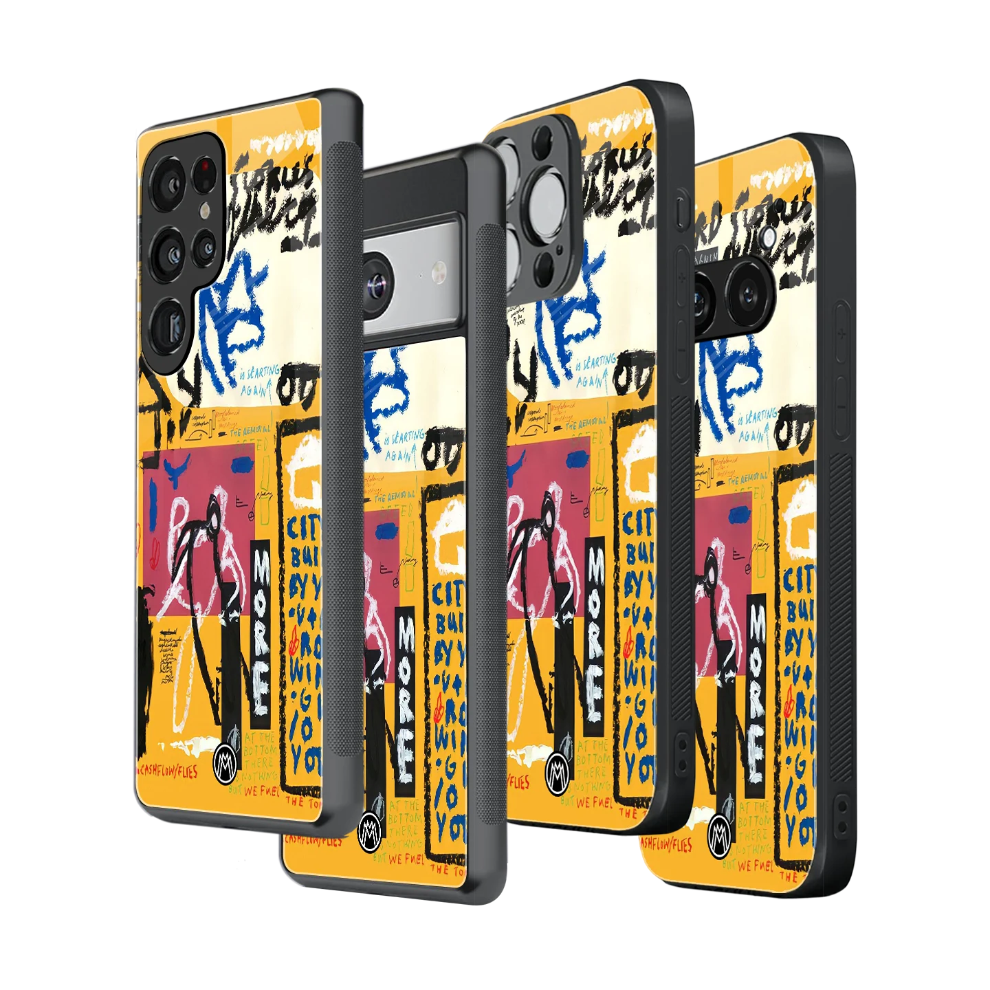 Stylish Glass Back Case for All Smartphones – iPhone, Samsung, OnePlus, Pixel, Redmi, Oppo, Vivo, Motorola