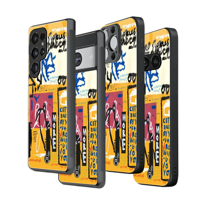 Stylish Glass Back Case for All Smartphones – iPhone, Samsung, OnePlus, Pixel, Redmi, Oppo, Vivo, Motorola