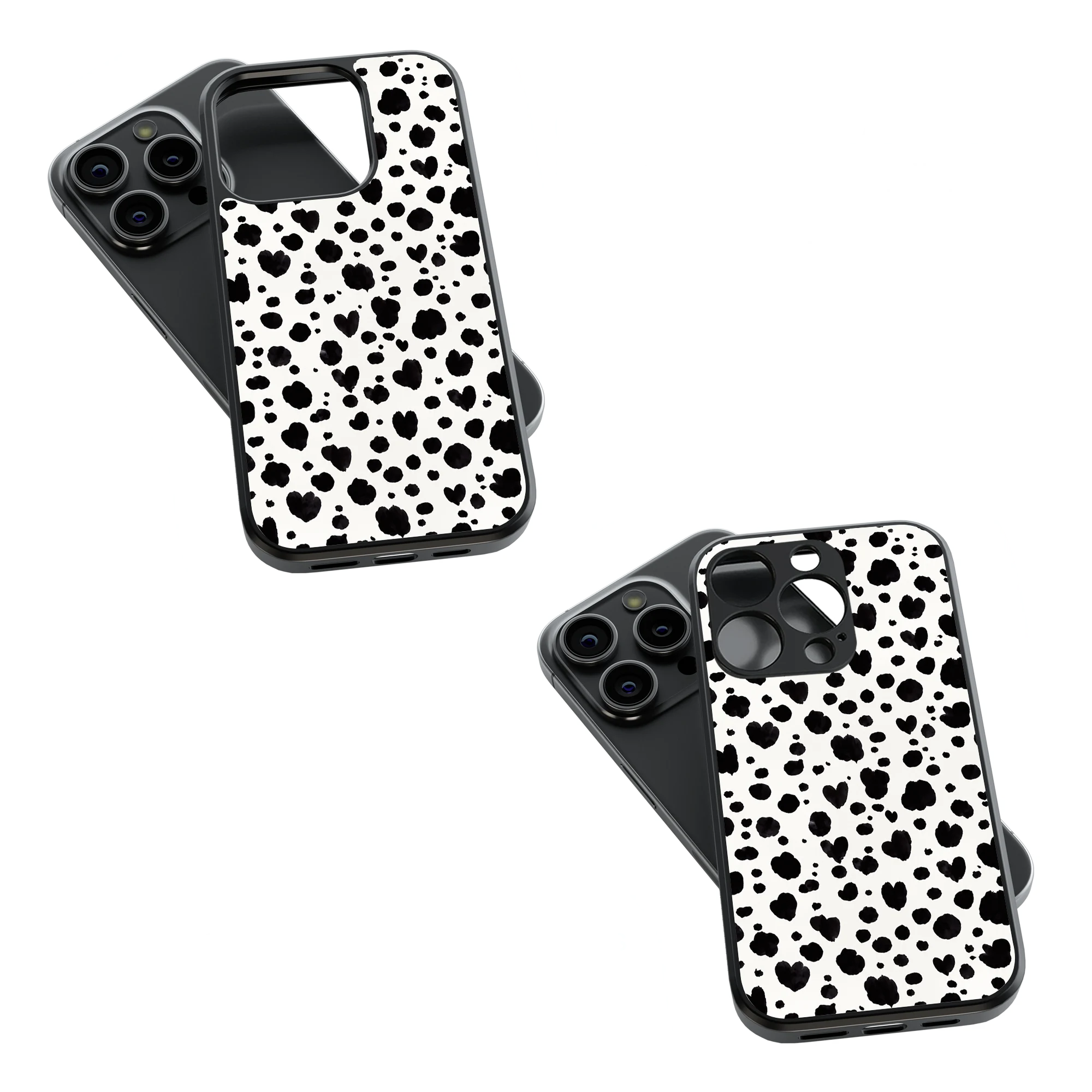 Trendy Glass Back Mobile Case for iPhone, Samsung, Redmi, OnePlus, Google Pixel, Motorola