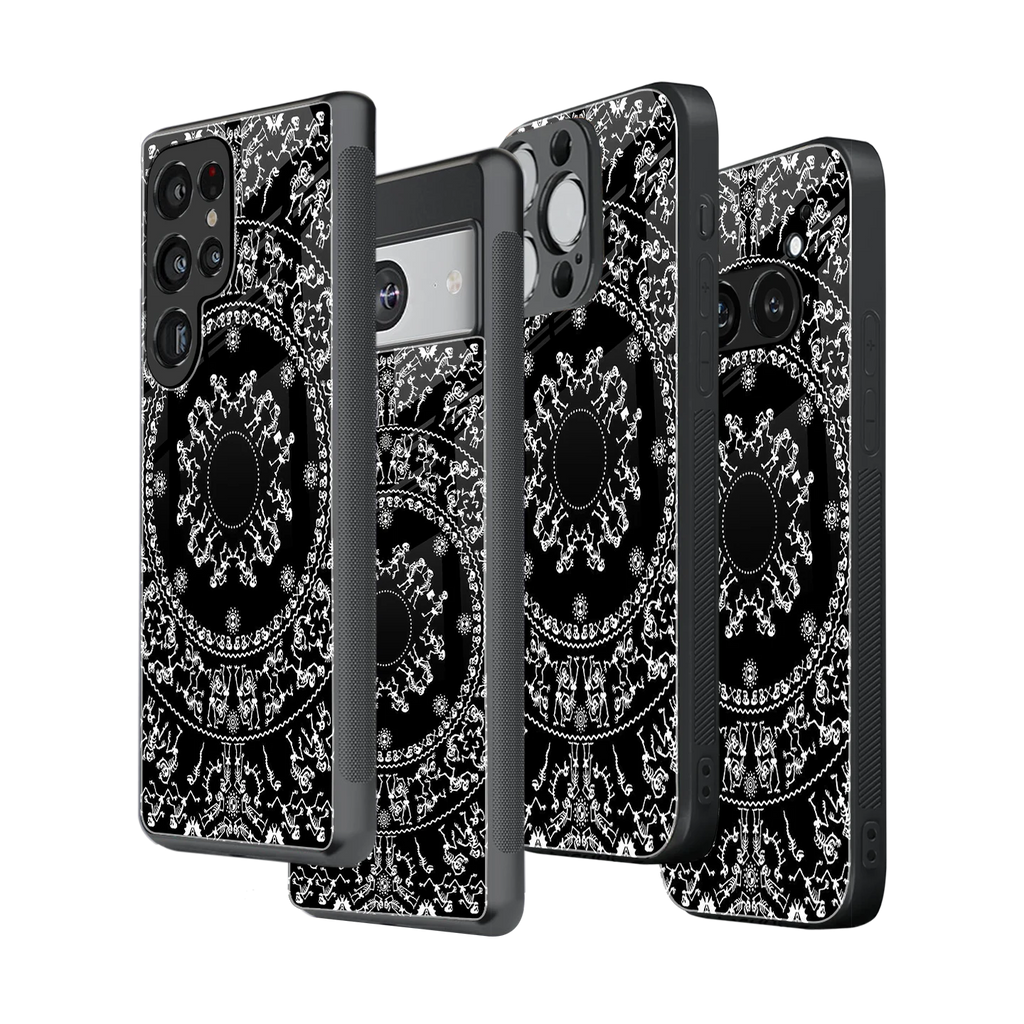 Stylish Glass Back Case for All Smartphones iPhone, Samsung, OnePlus, Pixel, Redmi, Oppo, Vivo, Motorola