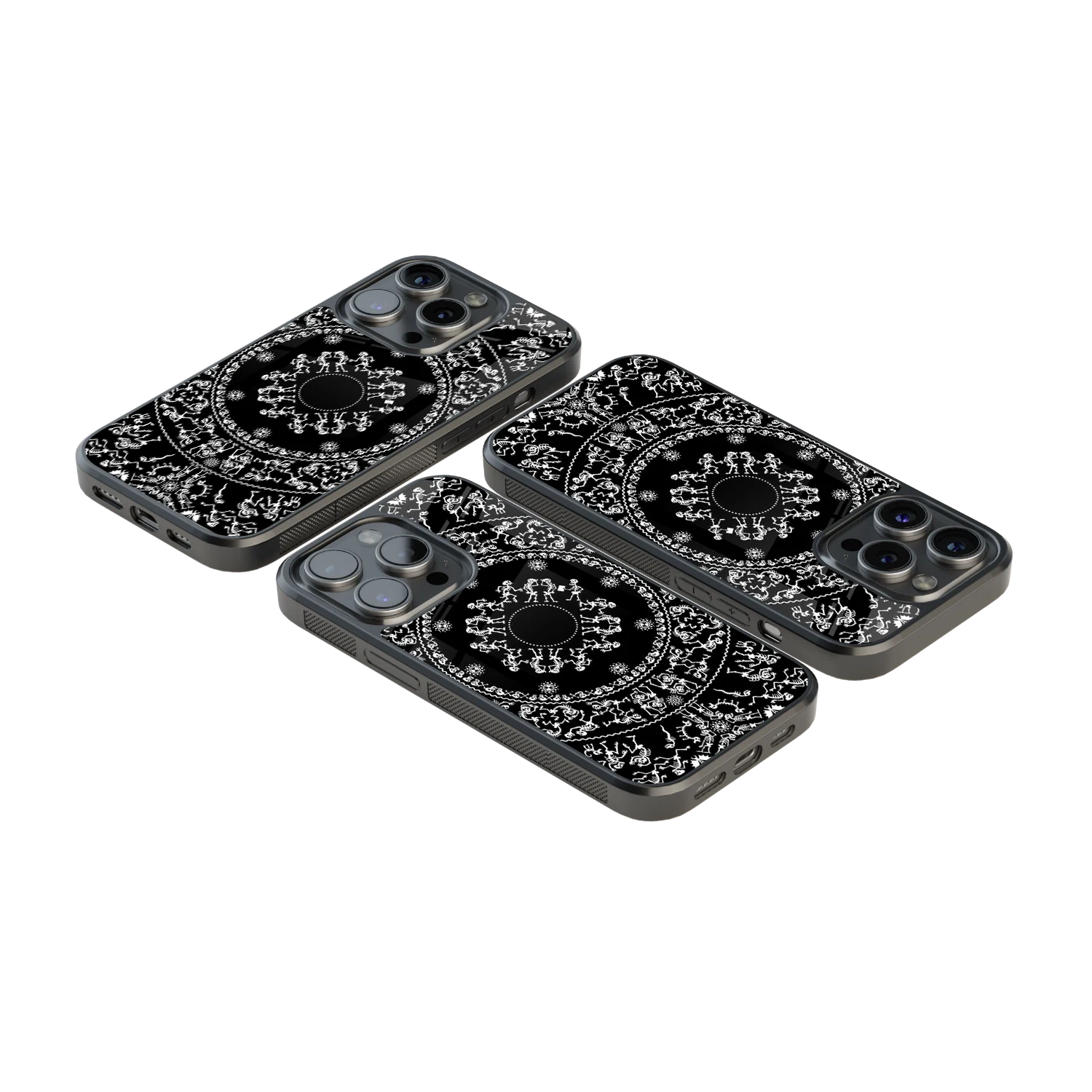 Luxury Glass Back Mobile Cover for iPhone, Samsung Galaxy, OnePlus, Pixel, Redmi & More