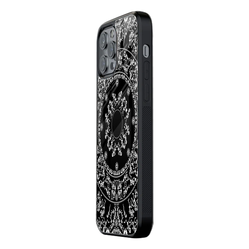 Slim Glass Back Phone Case for Multiple Brands iPhone, Samsung, Redmi, OnePlus, Oppo, Vivo