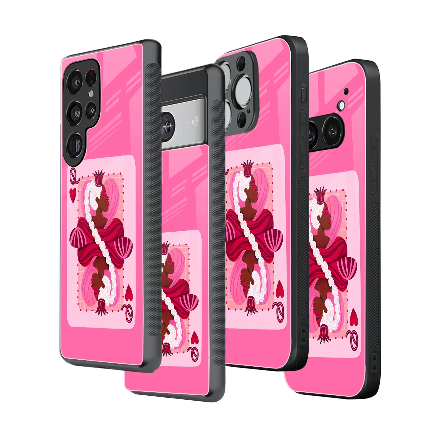 Stylish Glass Back Case for All Smartphones iPhone, Samsung, OnePlus, Pixel, Redmi, Oppo, Vivo, Motorola