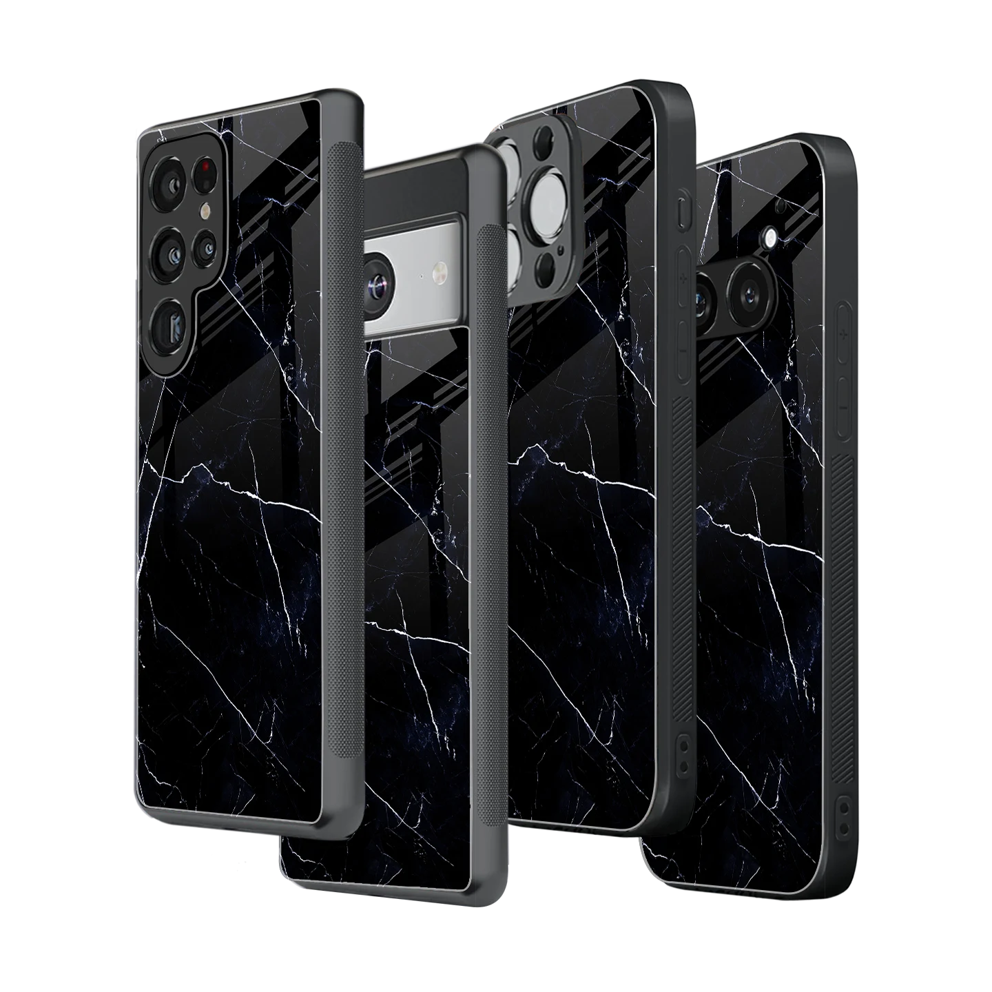 Stylish Glass Back Case for All Smartphones iPhone, Samsung, OnePlus, Pixel, Redmi, Oppo, Vivo, Motorola