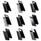 Durable Glass Back Mobile Case for iPhone, Samsung, OnePlus, Google Pixel, Redmi, Vivo, Oppo