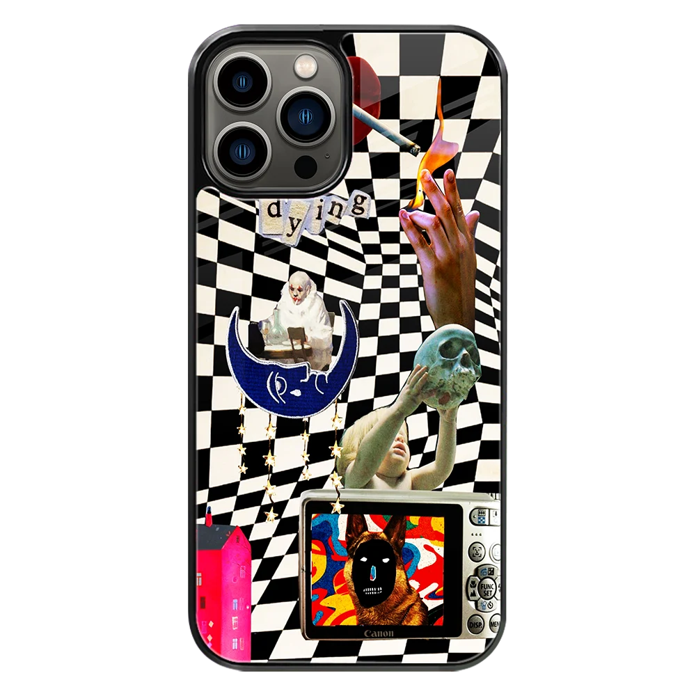 Premium Glass Back Mobile Phone Cover for iPhone, Samsung, OnePlus, Google Pixel, Redmi, Oppo, Vivo & Realme