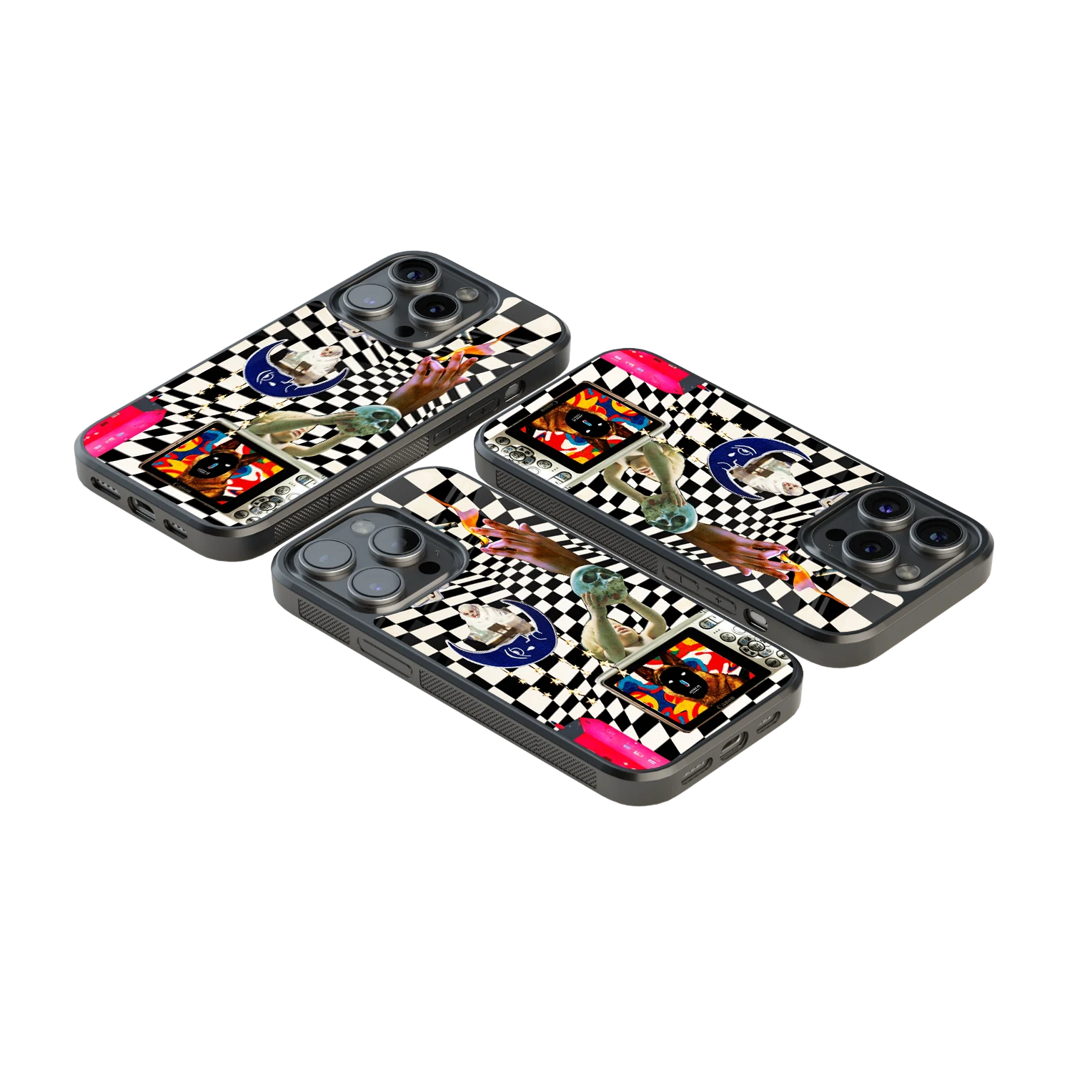 Luxury Glass Back Mobile Cover for iPhone, Samsung Galaxy, OnePlus, Pixel, Redmi & More