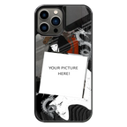 Polaroid Personalised Glass Phone Case