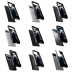 Durable Glass Back Mobile Case for iPhone, Samsung, OnePlus, Google Pixel, Redmi, Vivo, Oppo