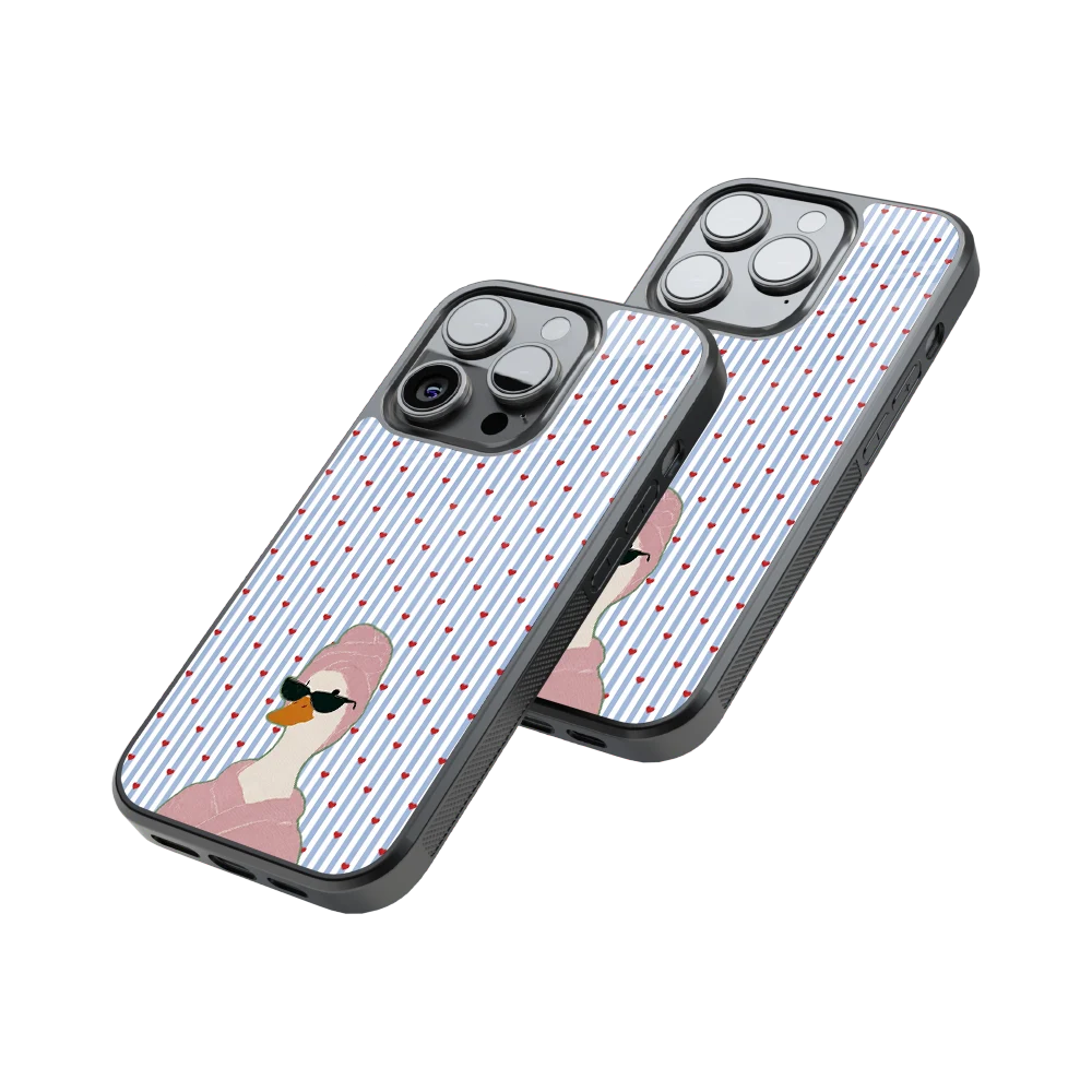 Protective Glass Back Phone Case Compatible with iPhone, Samsung, OnePlus, Pixel & More