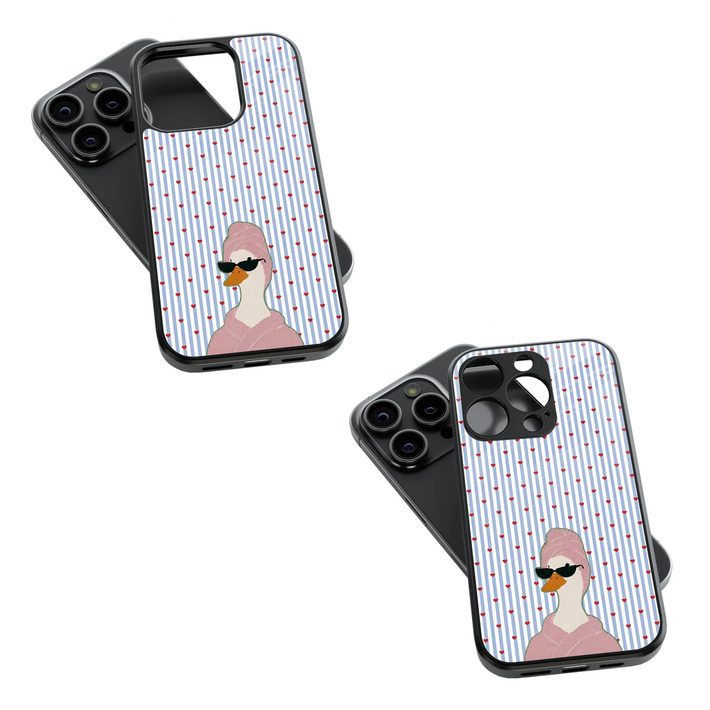 Trendy Glass Back Mobile Case for iPhone, Samsung, Redmi, OnePlus, Google Pixel, Motorola