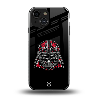darth vader back phone cover | glass case for iphone 13 mini