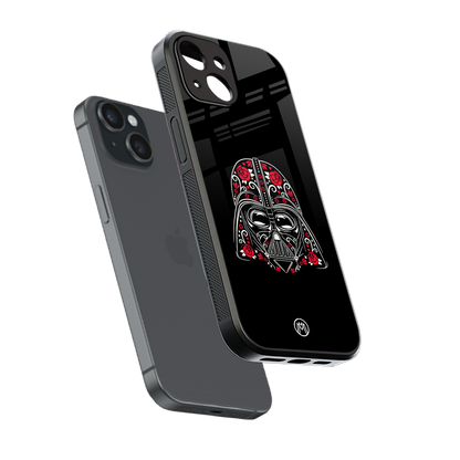 darth vader back phone cover | glass case for iphone 13 mini