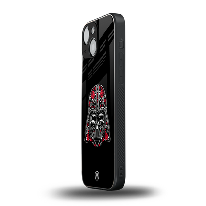 darth vader back phone cover | glass case for iphone 13 mini