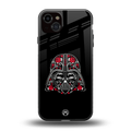 darth vader back phone cover | glass case for iphone 15 plus