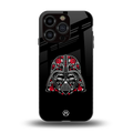 darth vader back phone cover | glass case for iphone 14 pro