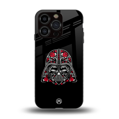 darth vader back phone cover | glass case for iphone 14 pro