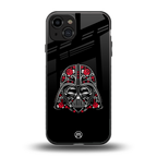 darth vader back phone cover | glass case for iphone 15