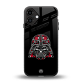 darth vader back phone cover | glass case for iphone 16 plus