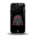 darth vader back phone cover | glass case for iphone 16 pro max