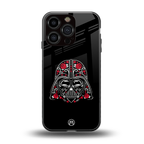 darth vader back phone cover | glass case for iphone 16 pro