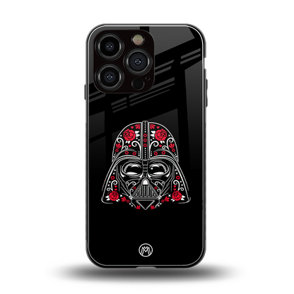 darth vader back phone cover | glass case for iphone 16 pro