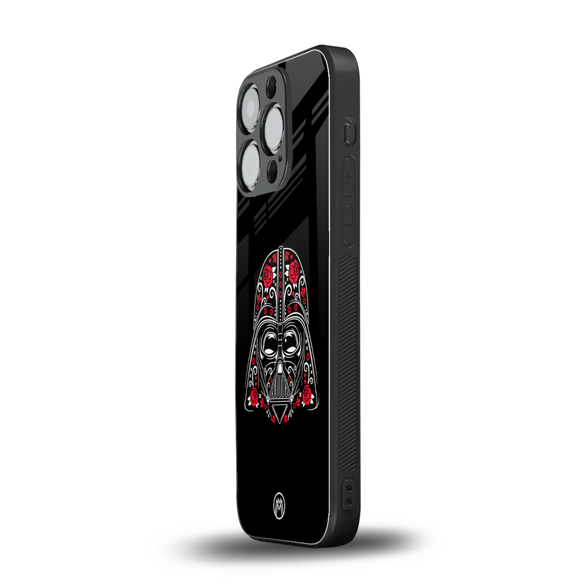 darth vader back phone cover | glass case for iphone 16 pro