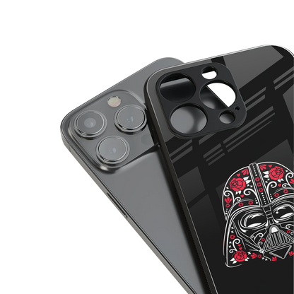 darth vader back phone cover | glass case for iphone 14 pro max