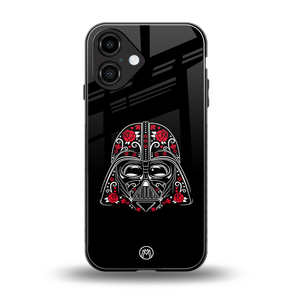darth vader back phone cover | glass case for iphone 16