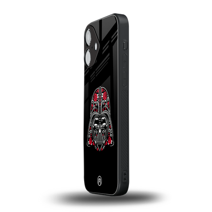 darth vader back phone cover | glass case for iphone 16