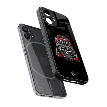darth vader back phone cover | glass case for nothing phone 1