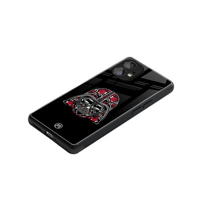 darth vader back phone cover | glass case for nothing phone 1