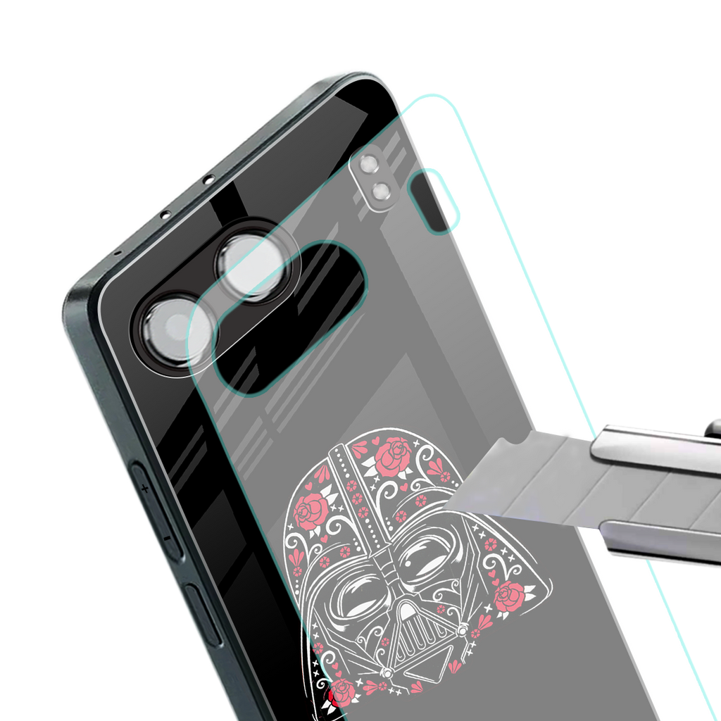 darth vader back phone cover | glass case for oneplus nord 4