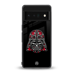 darth vader back phone cover | glass case for google pixel 6 pro