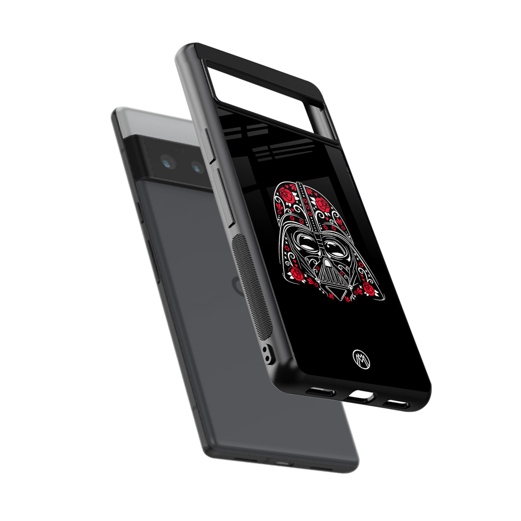 darth vader back phone cover | glass case for google pixel 6 pro