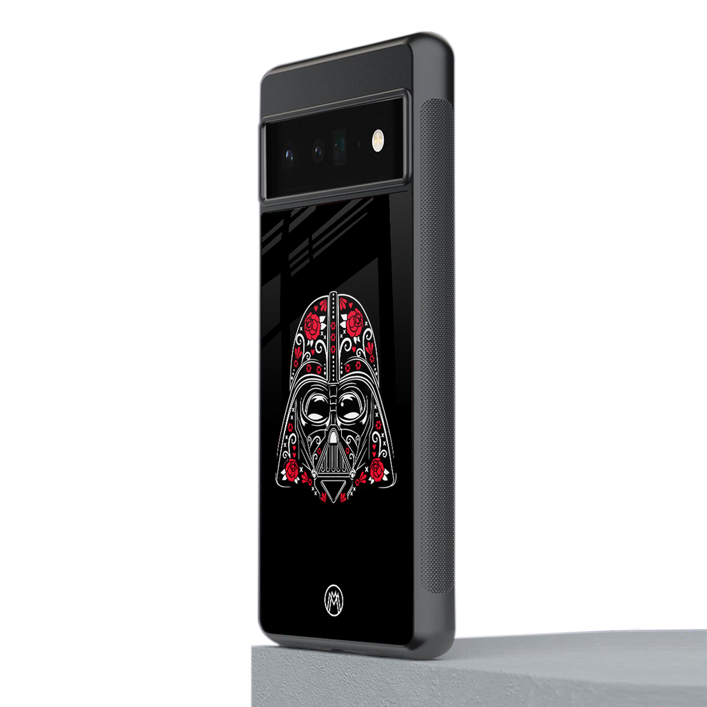 darth vader back phone cover | glass case for google pixel 6 pro