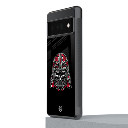 darth vader back phone cover | glass case for google pixel 6 pro
