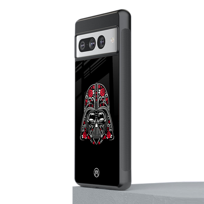 darth vader back phone cover | glass case for google pixel 7 pro