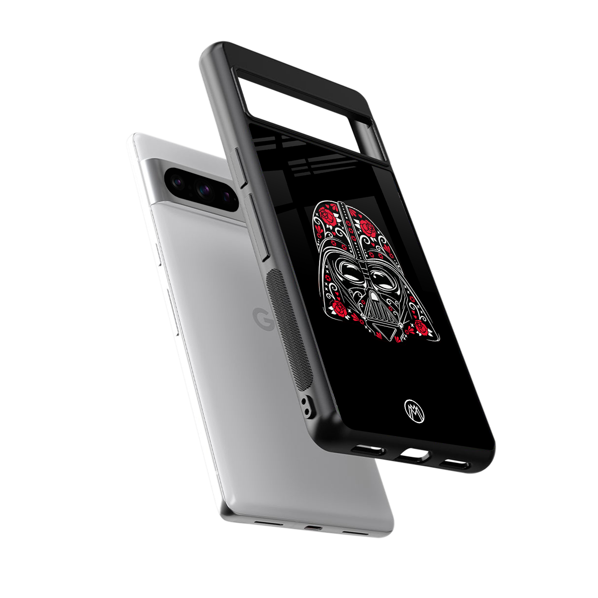 darth vader back phone cover | glass case for google pixel 8 pro