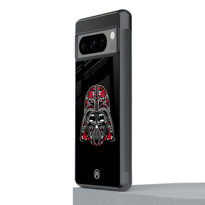 darth vader back phone cover | glass case for google pixel 8 pro