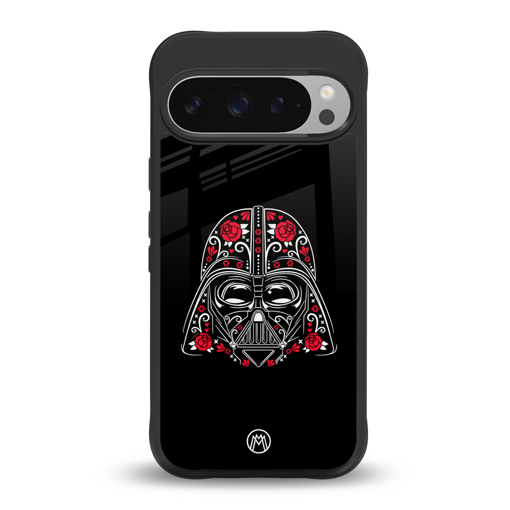 darth vader back phone cover | glass case for google pixel 9 pro xl