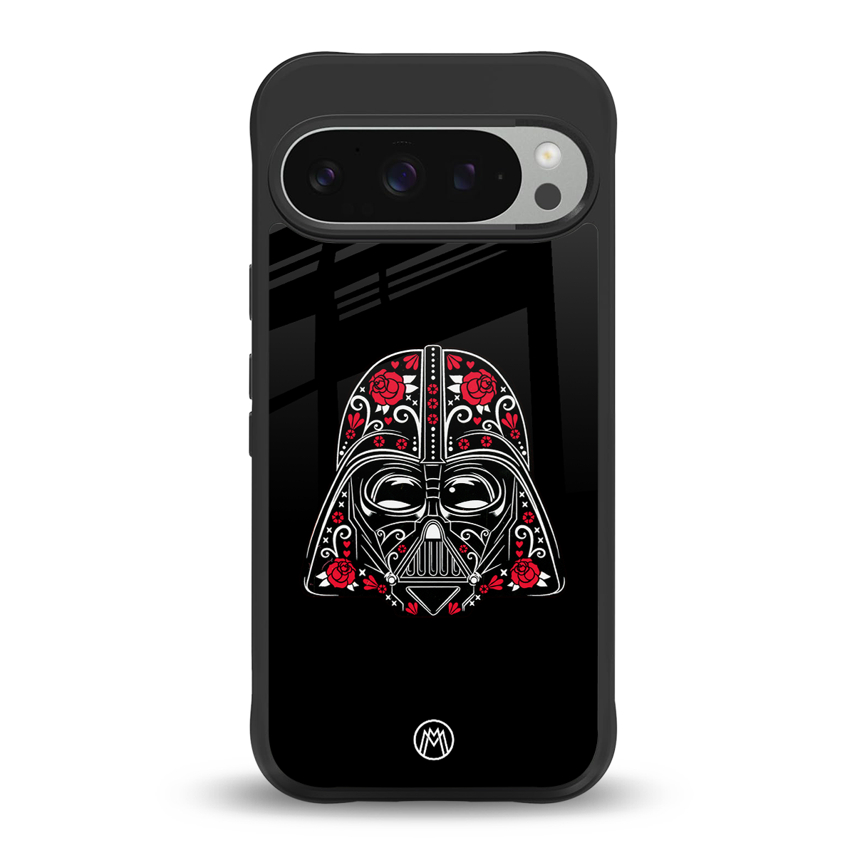 darth vader back phone cover | glass case for google pixel 9 pro xl