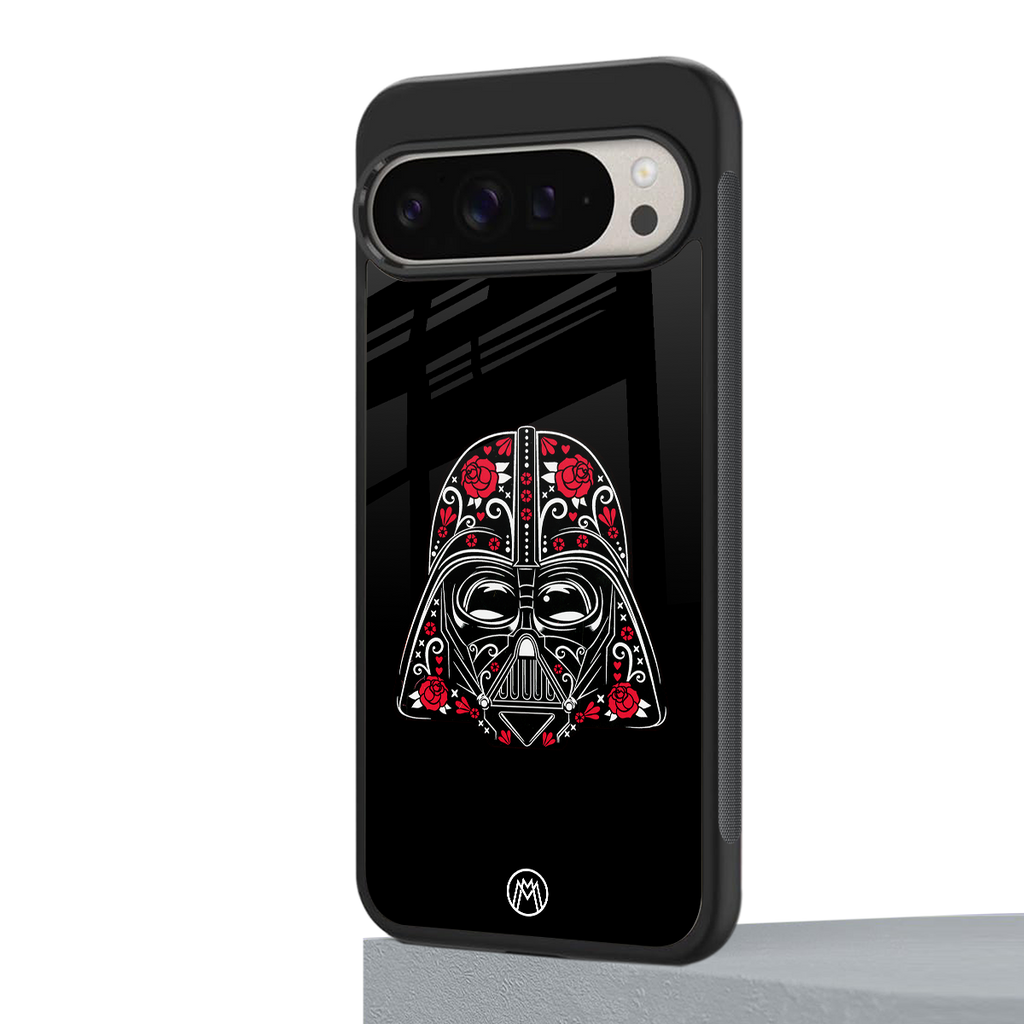darth vader back phone cover | glass case for google pixel 9 pro
