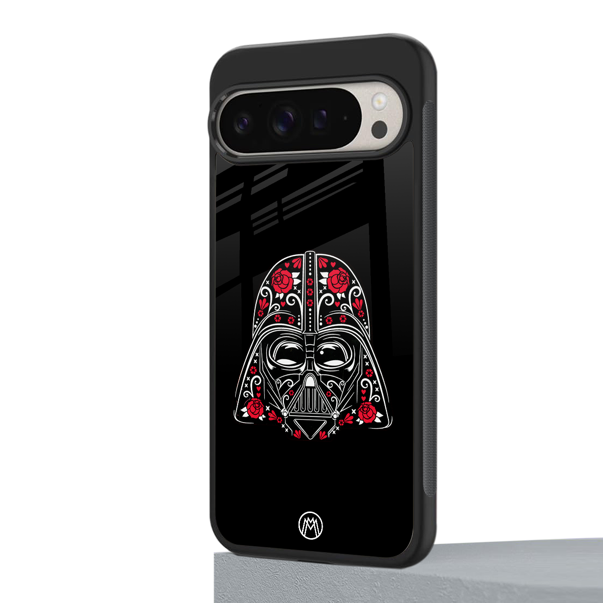 darth vader back phone cover | glass case for google pixel 9 pro xl