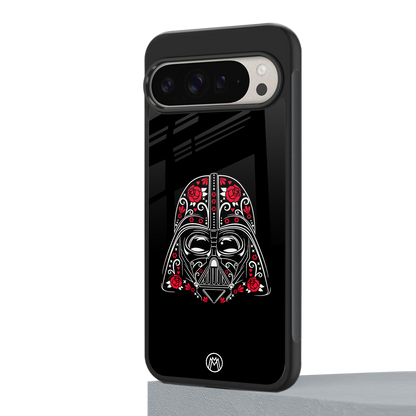 darth vader back phone cover | glass case for google pixel 9 pro xl