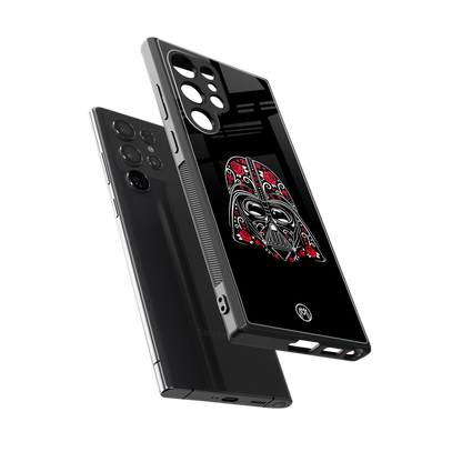 darth vader back phone cover | glass case for samsung galaxy s23 ultra