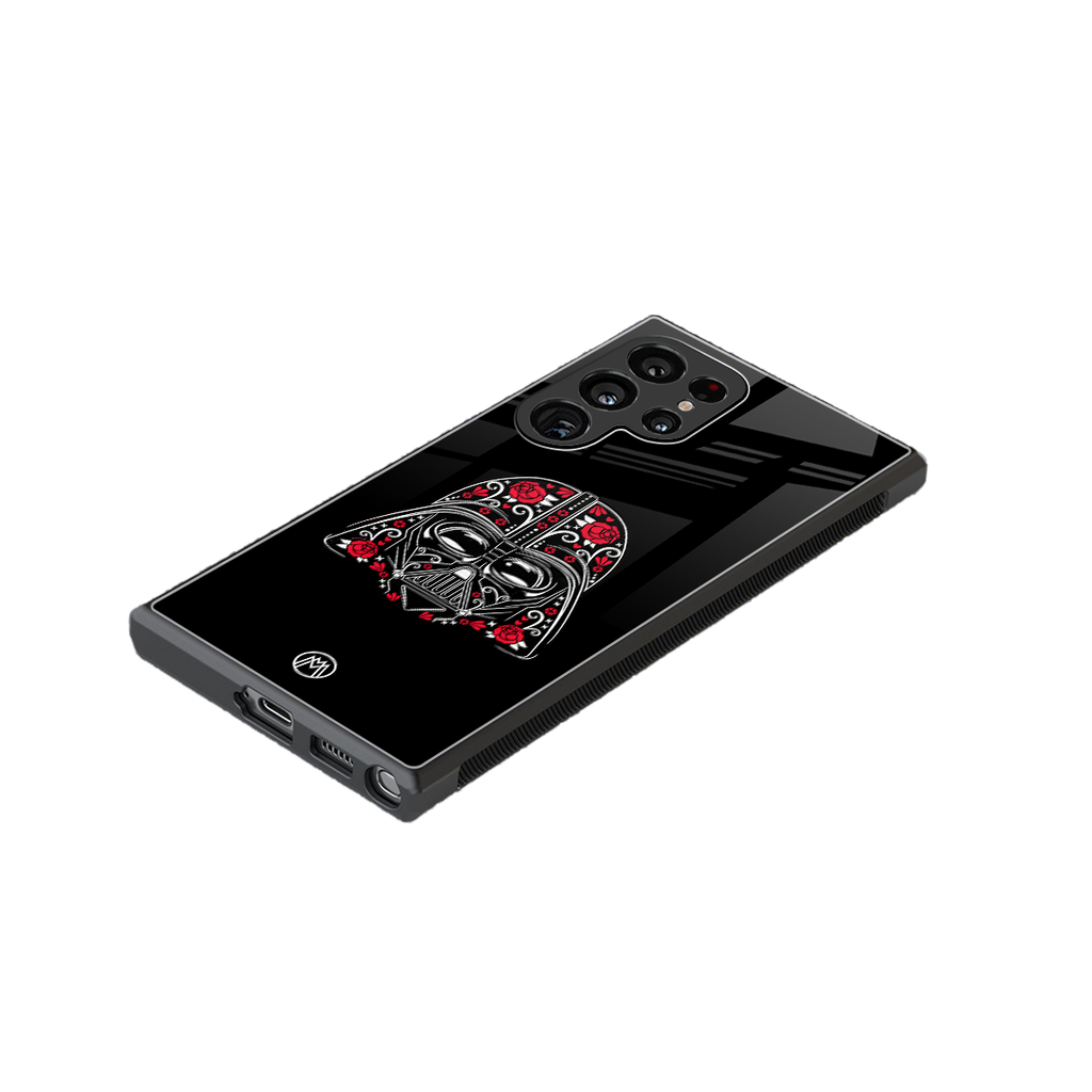darth vader back phone cover | glass case for samsung galaxy s23 ultra