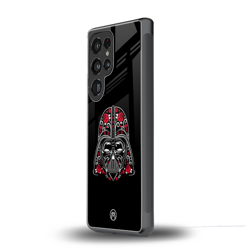 darth vader back phone cover | glass case for samsung galaxy s25 ultra
